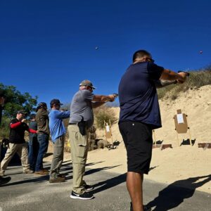 CCW training small group pistol intermediate student